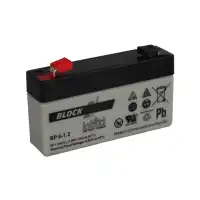 Monoblock AGM, 6V, 1.2 Ah/C20