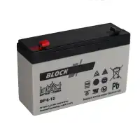 Monoblock AGM, 6V, 12 Ah/C20