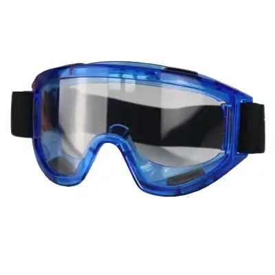 Univet Schutzbrille 601 transparent blau_1