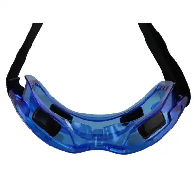 Univet Schutzbrille 601 transparent blau_2