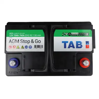 AGM Stop&Go 12V 70Ah / 760A_4