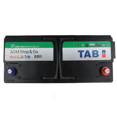 AGM Stop&Go 12V 105Ah / 950A_4