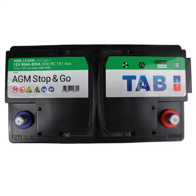 AGM Stop&Go 12V 80Ah / 800A_4