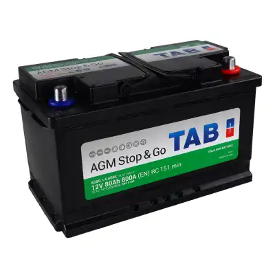 AGM START- STOP 12V 80Ah / 800A_1