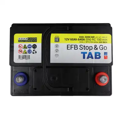 EFB START- STOP 12V 60Ah / 640A_4