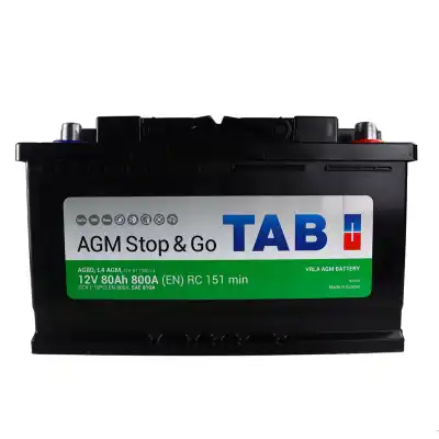 AGM START- STOP 12V 80Ah / 800A_2