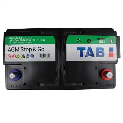 AGM START- STOP 12V 80Ah / 800A_4