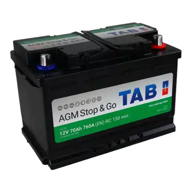 AGM START- STOP 12V 70Ah / 760A _1